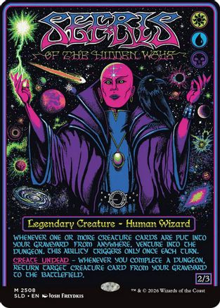 Image of Sefris of the Hidden Ways (SLD-2508) - Secret Lair Drop Series Foil