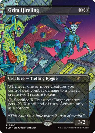 Image of Grim Hireling (SLD-2493) - Secret Lair Drop Series