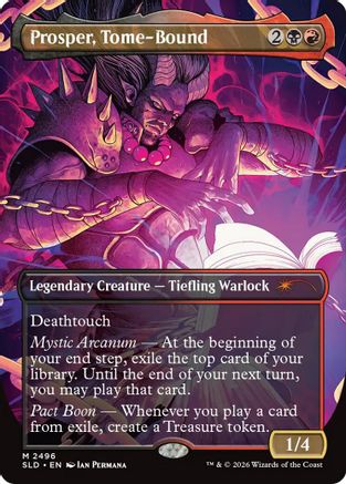 Image of Prosper, Tome-Bound (SLD-2496) - Secret Lair Drop Series Foil