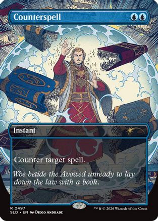 Image of Counterspell (2497) (SLD-2497) - Secret Lair Drop Series