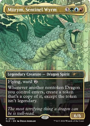 Image of Miirym, Sentinel Wyrm (SLD-2500) - Secret Lair Drop Series Foil