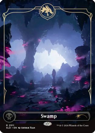 Image of Swamp (2511) (SLD-2511) - Secret Lair Drop Series