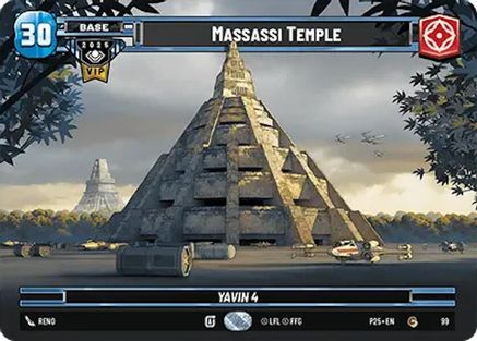 Image of Massassi Temple (Galactic Championship VIP) (99) - Organized Play Promos