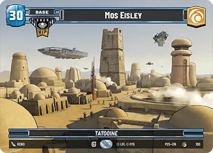 Image of Mos Eisley (Galactic Championship VIP) (100) - Organized Play Promos
