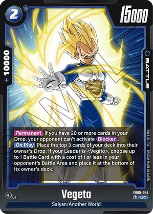 Image of Vegeta - FB09-041 (FB09-041) - Dual Evolution