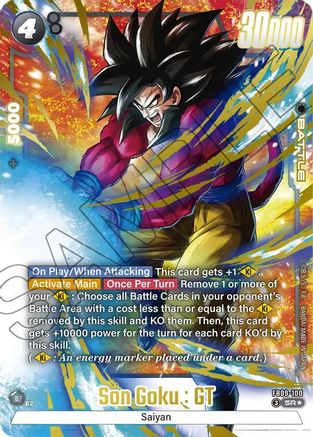 Image of Son Goku : GT - FB09-100 (Alternate Art) (FB09-100) - Dual Evolution Holofoil
