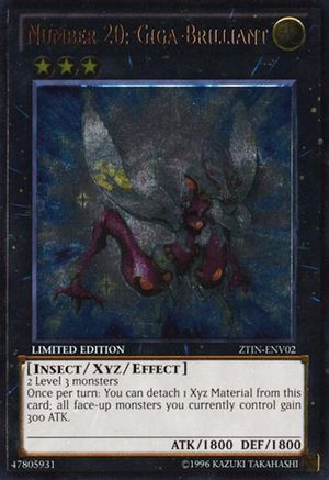 Image of Number 20: Giga-Brilliant (UTR) (ZTIN-ENV02) - 2013 Zexal Collection Tin Limited