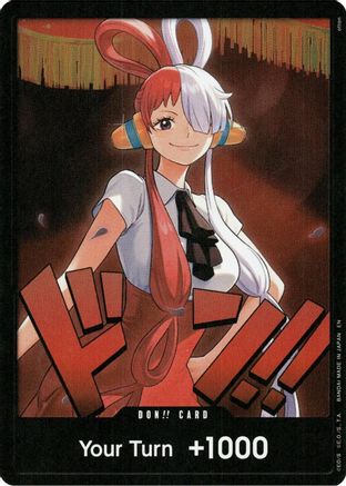 Image of DON!! Card (Uta) - Extra Booster: One Piece Heroines Edition