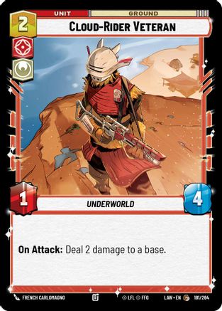 Image of Cloud-Rider Veteran (181/264) - A Lawless Time