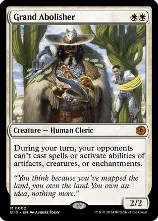 Image of Grand Abolisher (PPECL-002) - Promo Pack: Lorwyn Eclipsed Foil