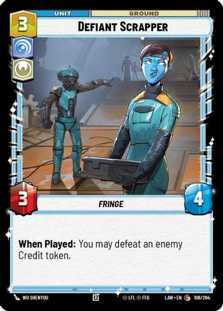 Image of Defiant Scrapper (106/264) - A Lawless Time