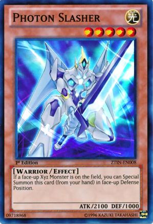 Image of Photon Slasher (ZTIN-EN008) - 2013 Zexal Collection Tin 1st Edition
