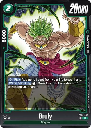 Image of Broly (FB09-069) - Dual Evolution Holofoil
