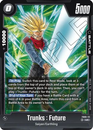 Image of Trunks : Future (FB09-111) - Dual Evolution