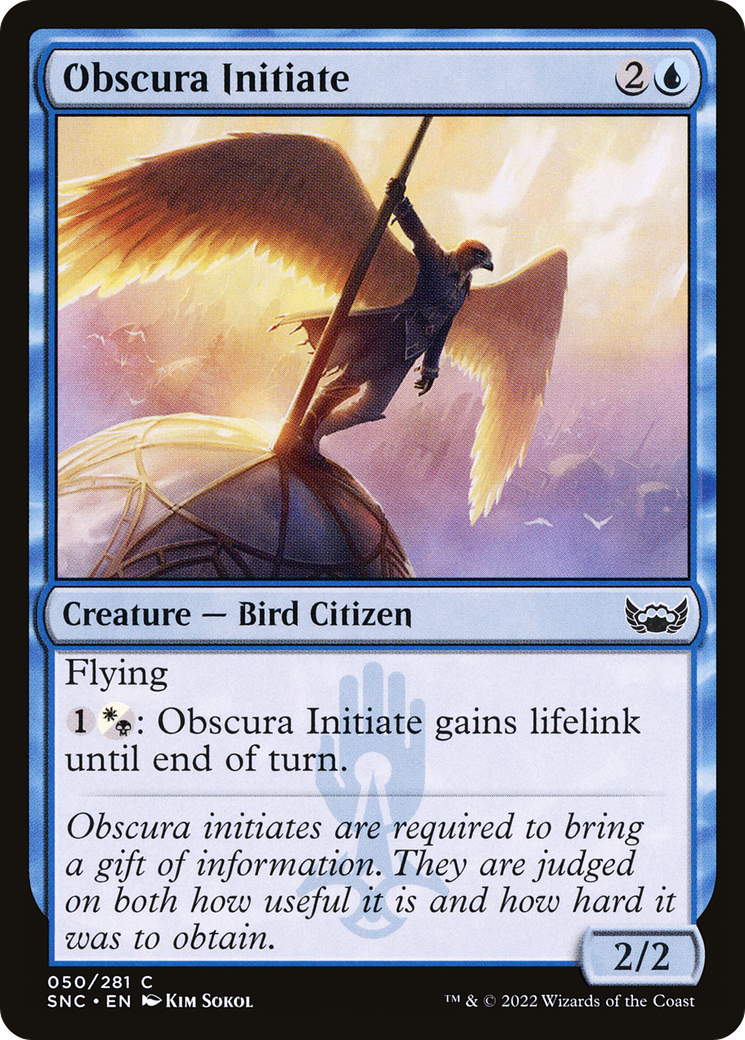 Image of Obscura Initiate (SNC-050) - Streets of New Capenna