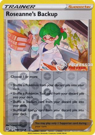 Image of Roseanne's Backup 148  - Reverse Holofoil Professor Program Promos - Uncommon