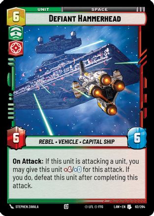 Image of Defiant Hammerhead (62/264) - A Lawless Time