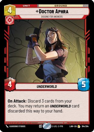 Image of Doctor Aphra - Digging for Answers (194/264) - A Lawless Time