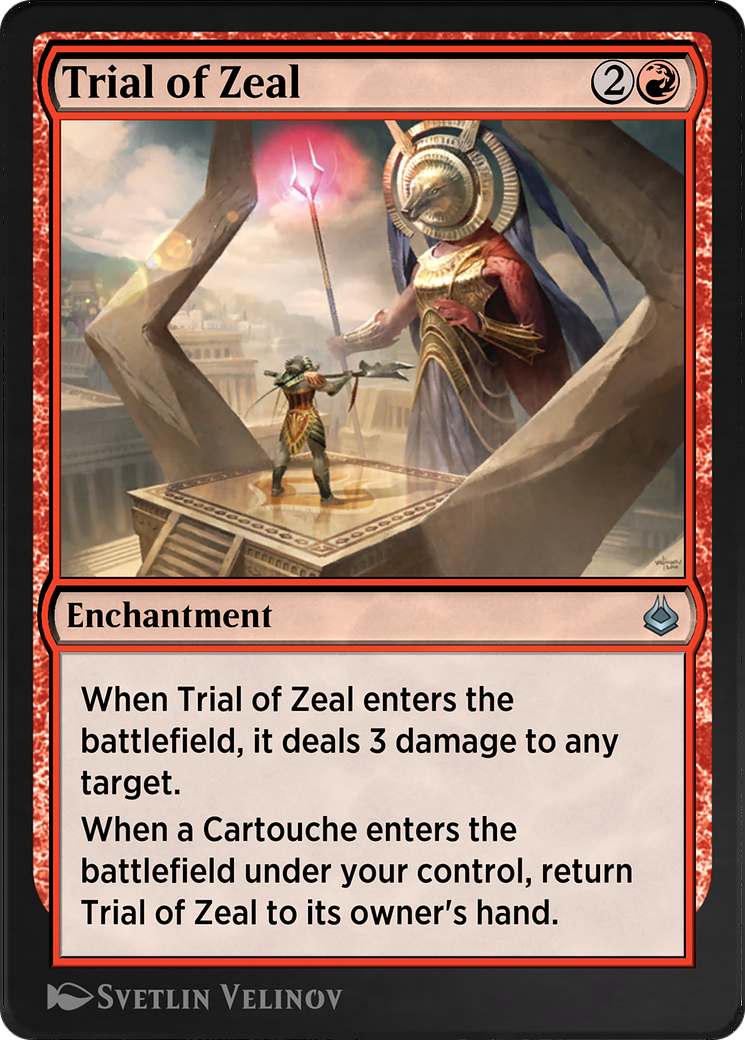 Image of Trial of Zeal (AKR-180) - Amonkhet Remastered