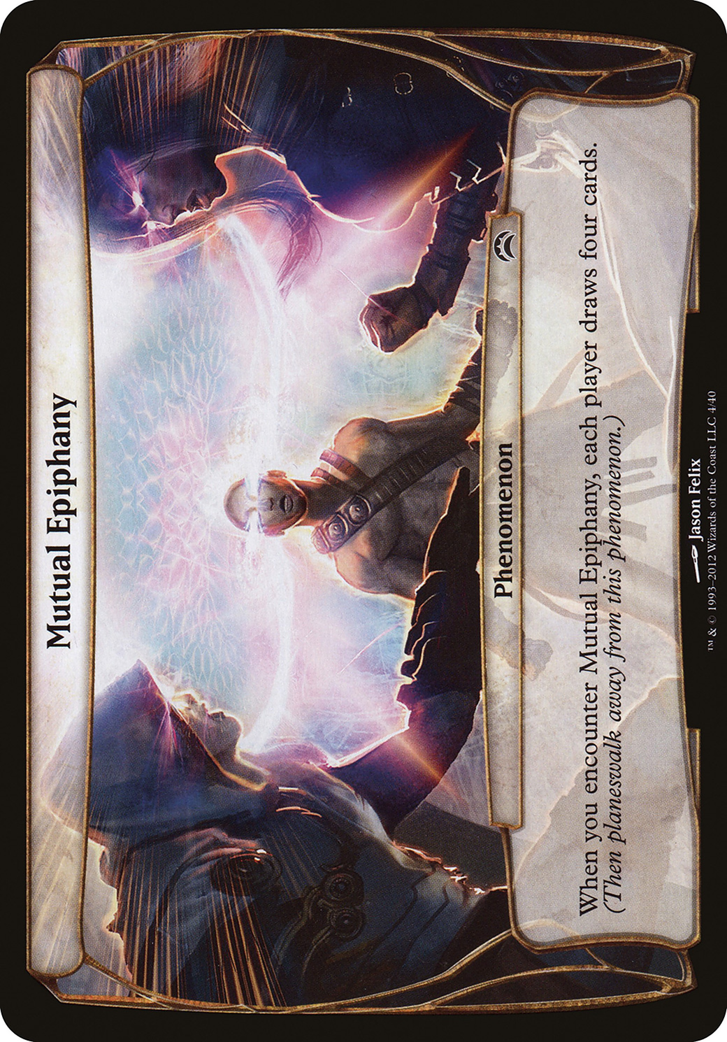 Image of Mutual Epiphany (Planechase 2012) (OVER-004) - Planechase 2012 Planes Foil