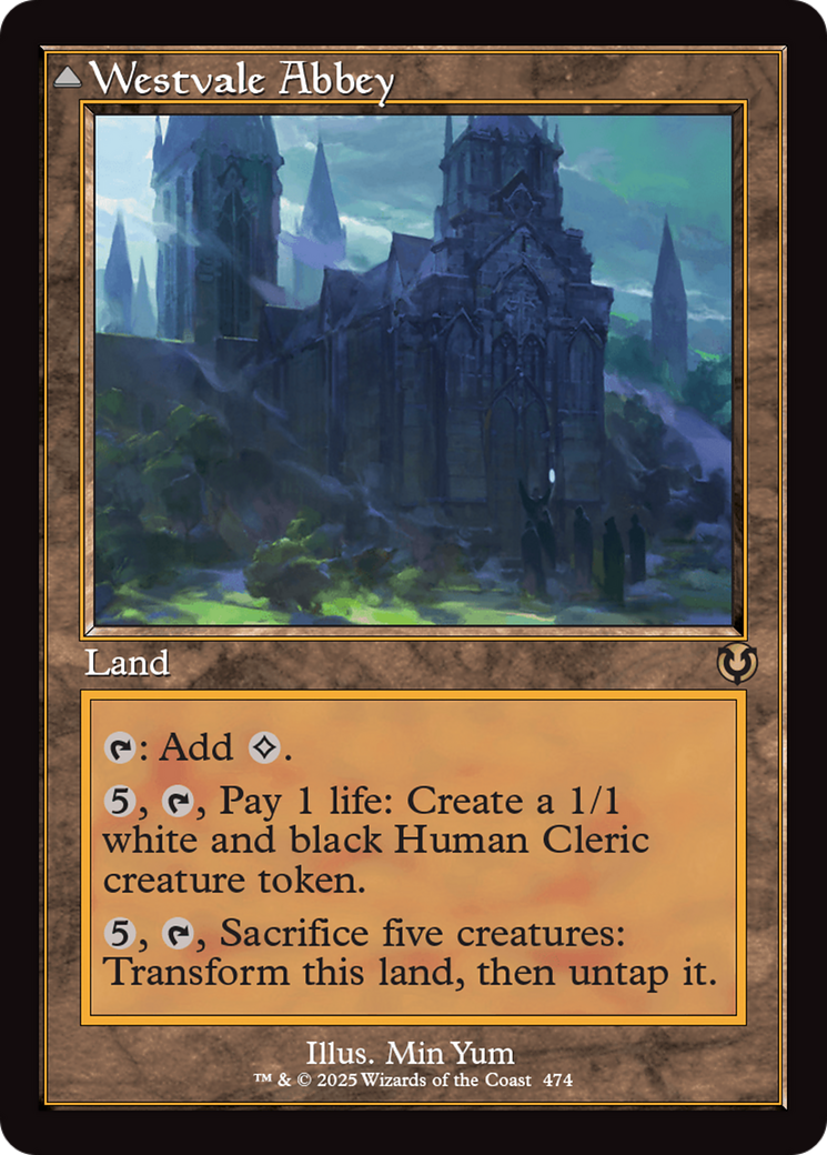 Image of Westvale Abbey (Retro Frame) (INR-474) - Innistrad Remastered
