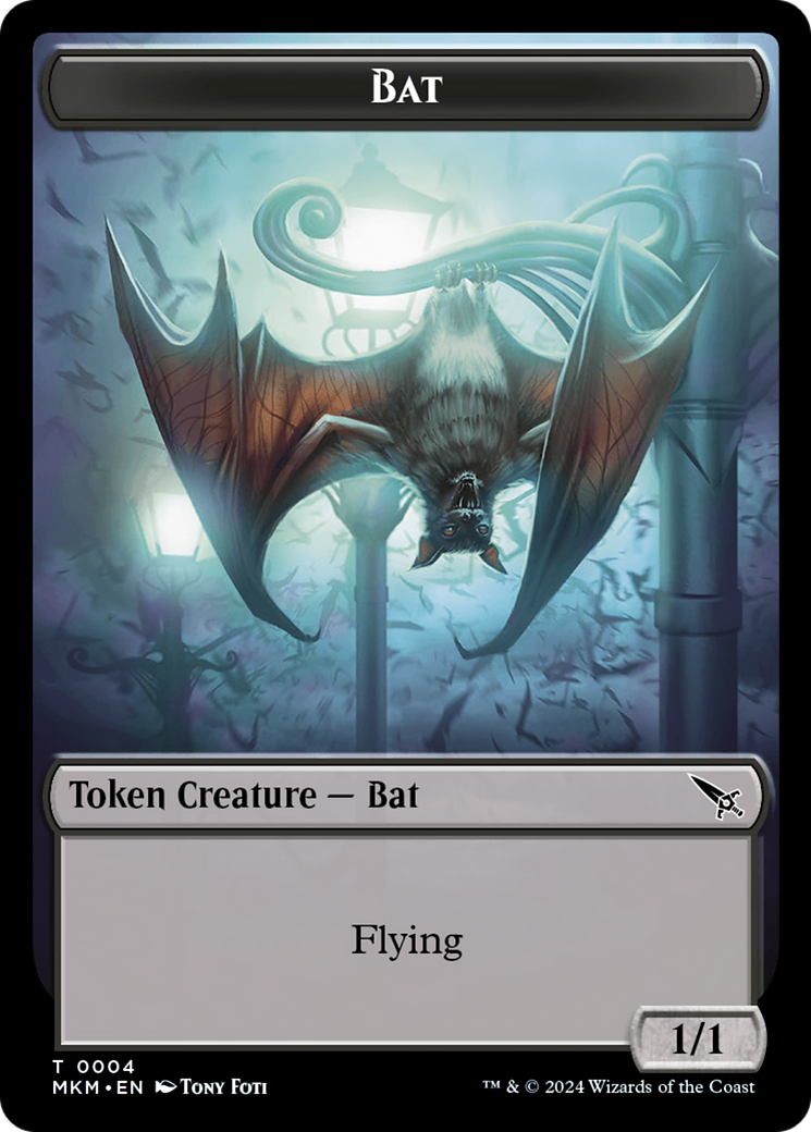 Image of Bat (TMKM-004) - Murders at Karlov Manor Tokens