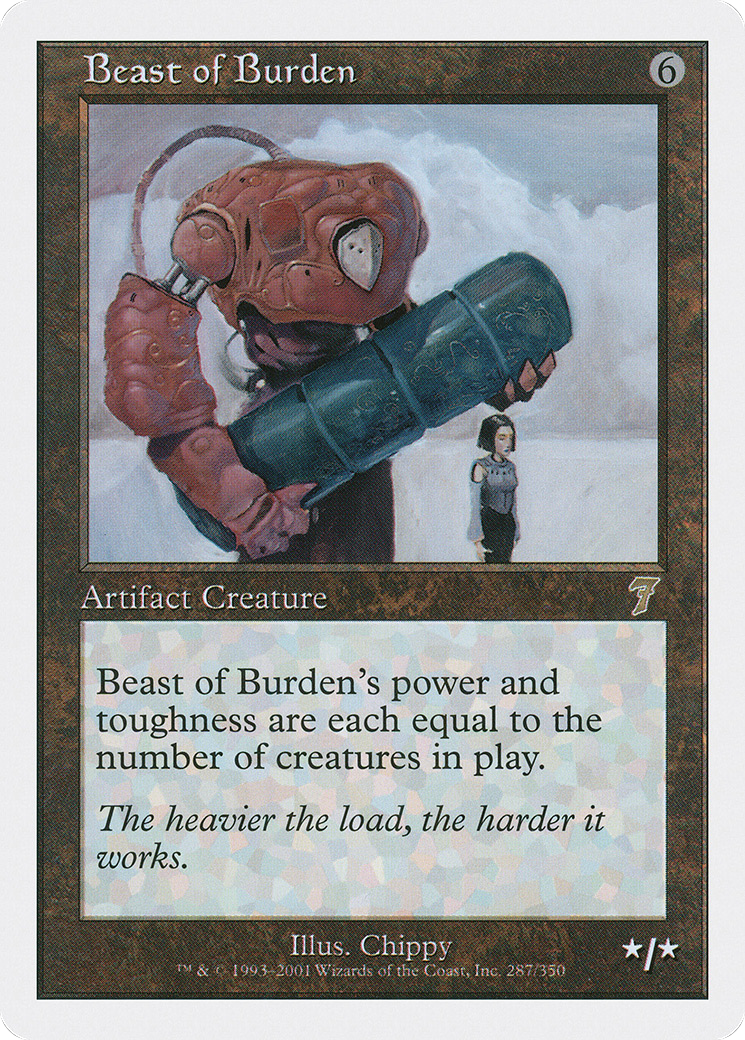 Image of Beast of Burden (7ED-287) - 7th Edition