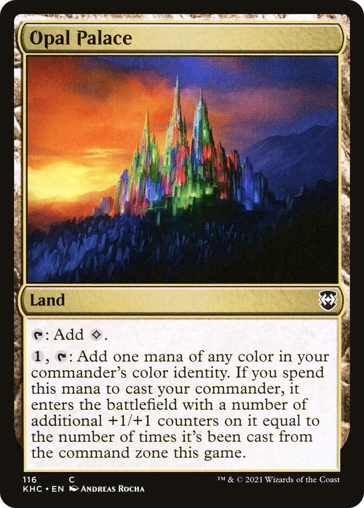 Image of Opal Palace (KHC-116) - Kaldheim Commander