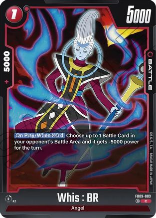 Image of Whis : BR (FB09-003) - Dual Evolution