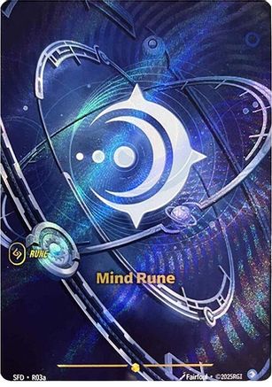 Image of Mind Rune (Alternate Art) (R03a) - Spiritforged Foil