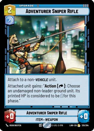Image of Adventurer's Sniper Rifle (126/264) - A Lawless Time