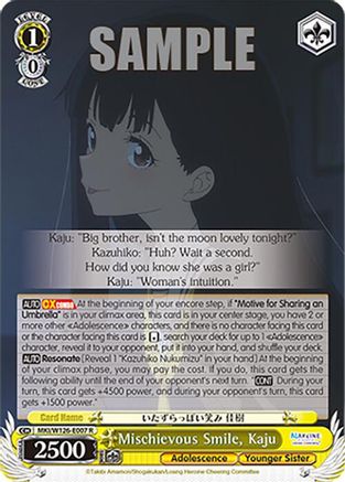 Image of Mischievous Smile, Kaju (MKI/W126-E007 R) - Makeine: Too Many Losing Heroines!