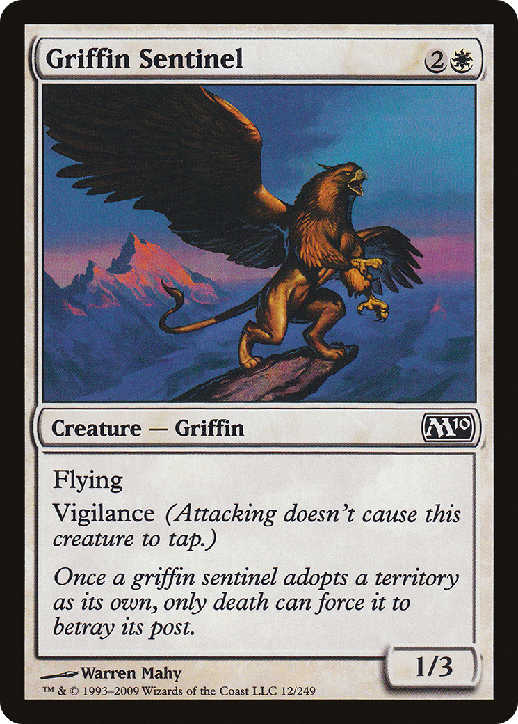 Image of Griffin Sentinel (M10-012) - Magic 2010 Foil