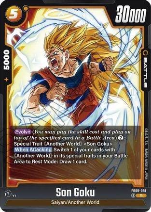 Image of Son Goku - FB09-081 (FB09-081) - Dual Evolution Holofoil