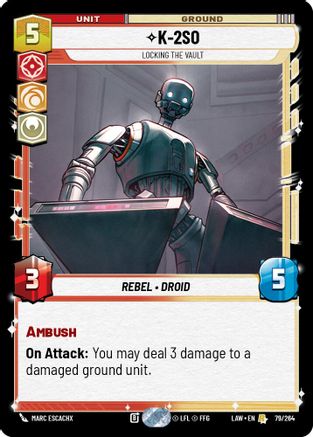 Image of K-2S0 - Locking the Vault (79/264) - A Lawless Time