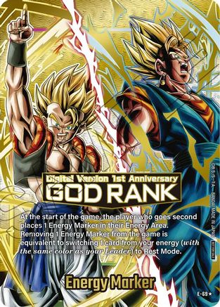 Image of Energy Marker (E-69) (God Rank Version) (E-69) - Fusion World Energy Markers Holofoil