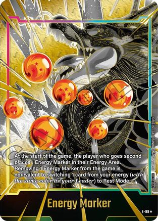 Image of Energy Marker (E-99) (Gold) (E-99) - Fusion World Energy Markers Holofoil