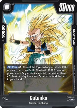 Image of Gotenks - FB09-098 (FB09-098) - Dual Evolution Holofoil