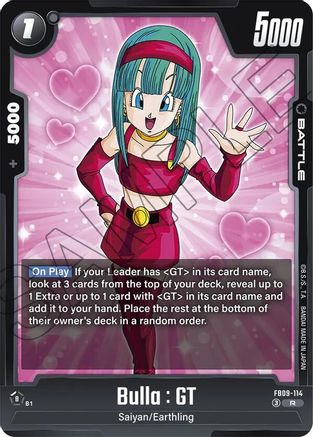 Image of Bulla : GT (FB09-114) - Dual Evolution Holofoil