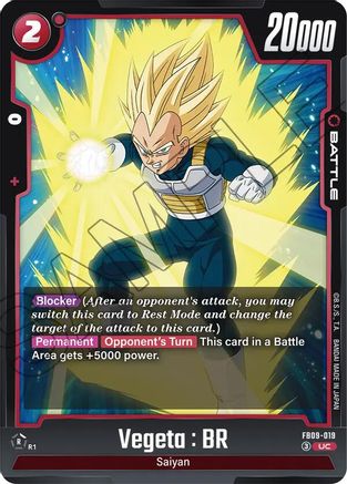 Image of Vegeta : BR - FB09-019 (FB09-019) - Dual Evolution