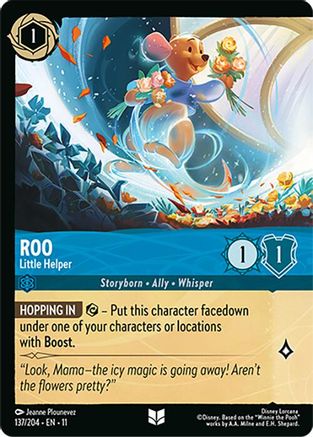 Image of Roo - Little Helper (Foil) (137/204) - Winterspell Cold Foil