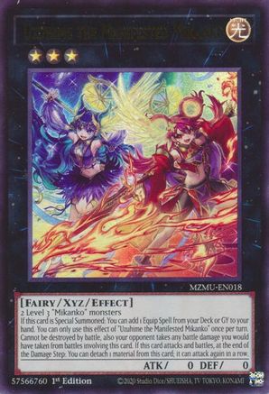 Image of Uzuhime the Manifested Mikanko (MZMU-EN018) - Maze of Muertos 1st Edition