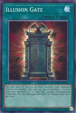 Image of Illusion Gate (Collector's Rare) (MZMU-EN023) - Maze of Muertos 1st Edition