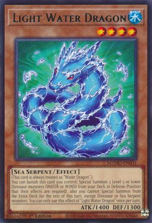 Image of Light Water Dragon (MZMU-EN031) - Maze of Muertos 1st Edition