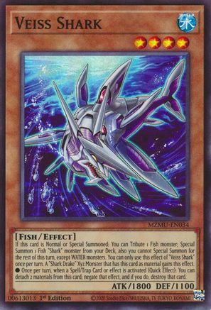 Image of Veiss Shark (MZMU-EN034) - Maze of Muertos 1st Edition