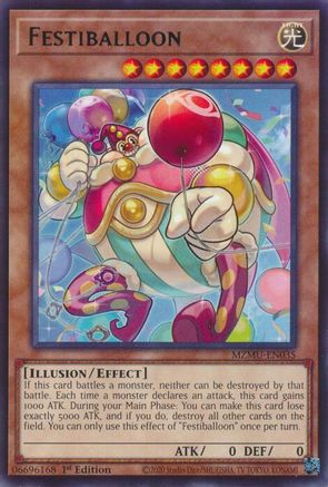 Image of Festiballoon (MZMU-EN035) - Maze of Muertos 1st Edition