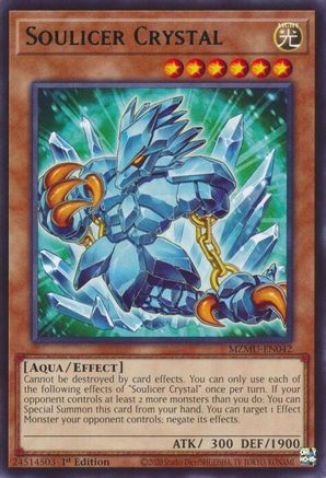 Image of Soulicer Crystal (MZMU-EN042) - Maze of Muertos 1st Edition