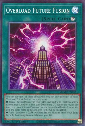 Image of Overload Future Fusion (Collector's Rare) (MZMU-EN055) - Maze of Muertos 1st Edition