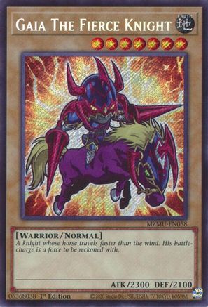 Image of Gaia The Fierce Knight (MZMU-EN058) - Maze of Muertos 1st Edition