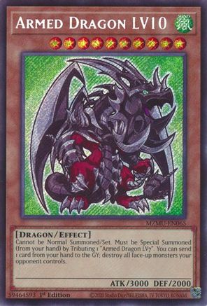 Image of Armed Dragon LV10 (MZMU-EN065) - Maze of Muertos 1st Edition